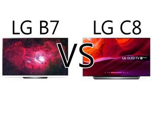 مقایسه تلویزیون B7 و C8 ال جی